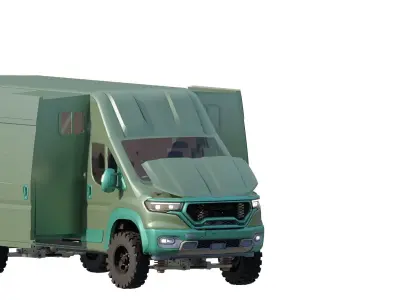 Converted Van 3D model
