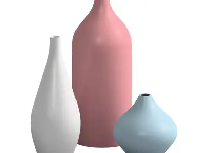 vase 18 3D model purchase