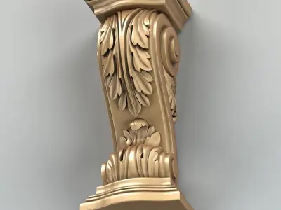 Corbel 011 3D model