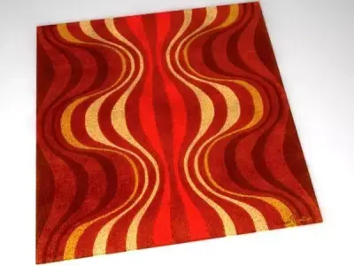 Onion 1 Carpet 3D model