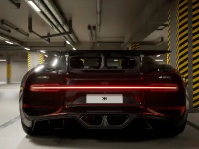 Unreal Engine 5 - Underground Car Park 3D model
