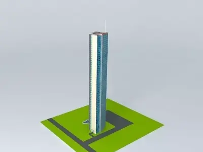 SPRING TOWERS Free 3D model