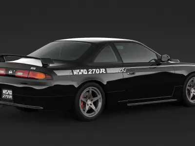Nissan Silvia S14 270R 3D model