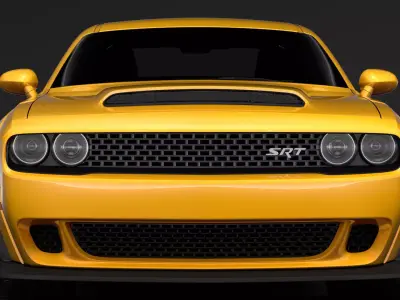 Hennessy Dodge Challenger SRT Demon 2020 3D model