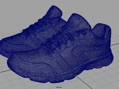 Womens sneakers 3D model