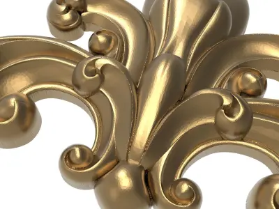  decorative pattern ready for 3D printing 3D model 13