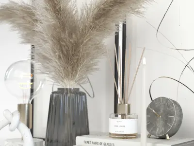 Decorative set 11 3D model