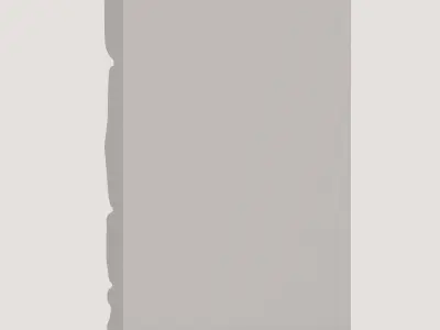 Dense Travertine Wall High Detail 3D model
