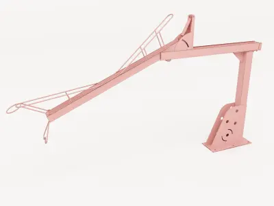 2 Layer Bicycle Rack 3D model