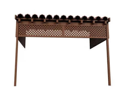 Balcony Roof 3D model