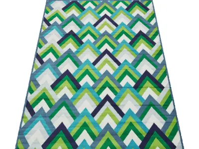 Rug Set 2098 3D model