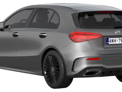 Mercedes-Benz A-Class AMG 2023 3D model