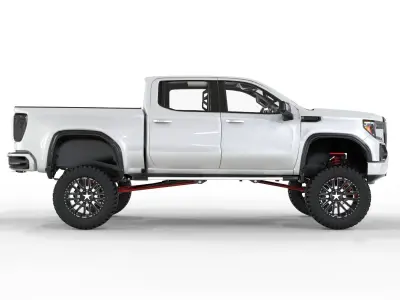 Gmc Sierra Denali 1500 Lifted 2024 3D model