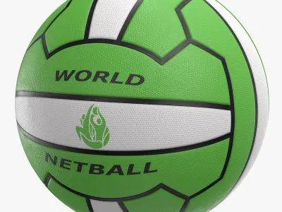 Mikasa Netball Ball 3D model