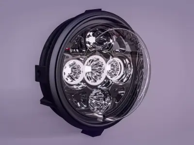 Optica faro J W SPEAKER LED  3D model