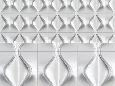 3D gypsum panels Volgograd low poly 3d model Low-poly 3D model