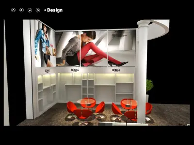 Exhibition - Area - 20X13 -3DMAX2009-020 3D model