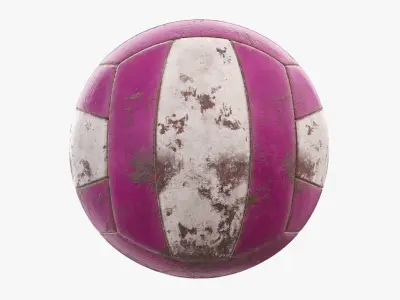 Classic  volleyball v2 3D model