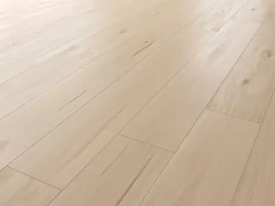 Wood Floor Oak Princeton Sanded 3D model