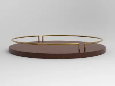Vita Tray Low-poly 3D model