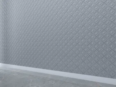 3d wall panel Low-poly 3D model buy