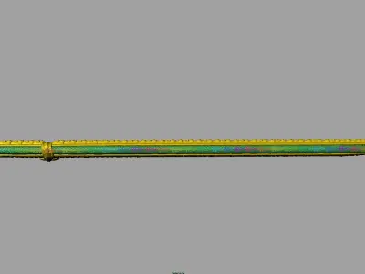 Thai Naga Low Poly Rigged Low-poly 3D model