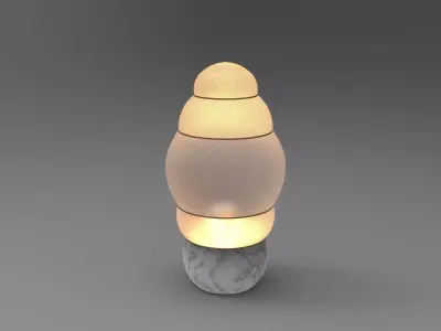 Alto Interior Light Low-poly 3D model
