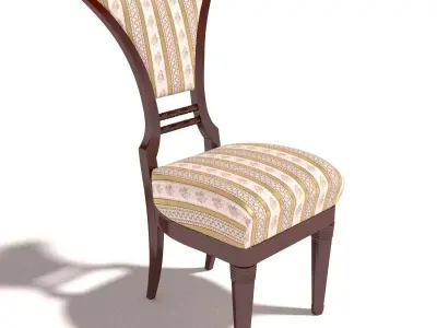 Antique Chair 2 3D model