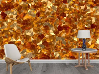 Photo Wallpaper No 41 Low-poly 3D model