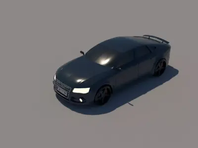 Audi A7 Free 3D model get