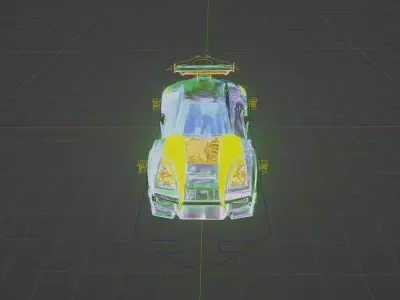 car takumi rx 3D model