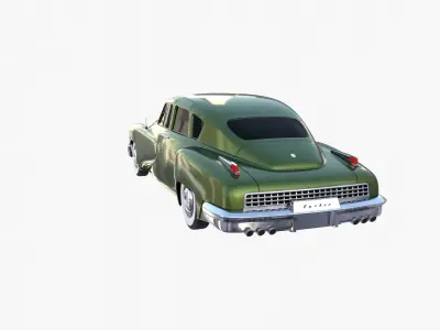 Tucker 48 Green 3D model