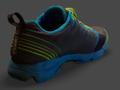 Pearl Izumi X-ROAD FUEL III Shoe MTB Cyclocross Gravel 3D model