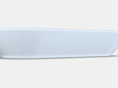 IKEA 365 Servierplatte Low-poly 3D model