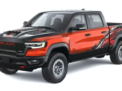 Ram 1500 SRT TRX 2027 3D model