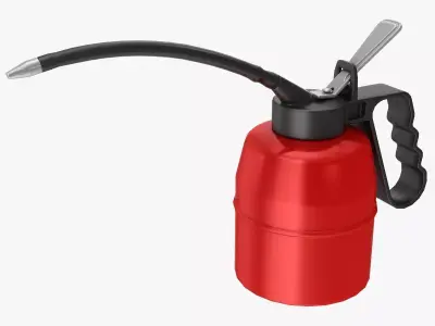 Oil Can Low-poly 3D model