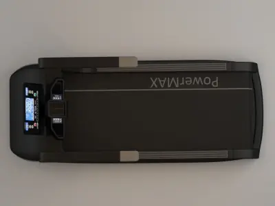 Black Treadmill 3D model