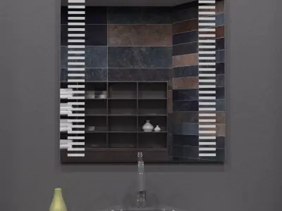 Illuminated Mirror 19 3D model