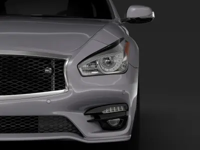 Nissan Fuga Sport Long 2018 3D model