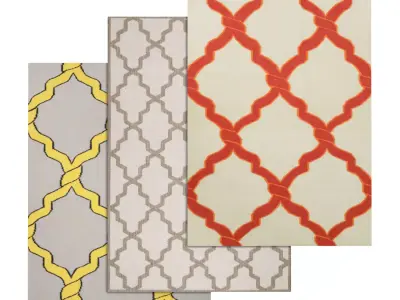 Rug Set 1731 3D model