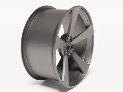 3D model rim wheel part9 3D model