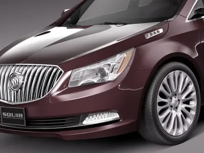 Buick LaCrosse 2014 3D model