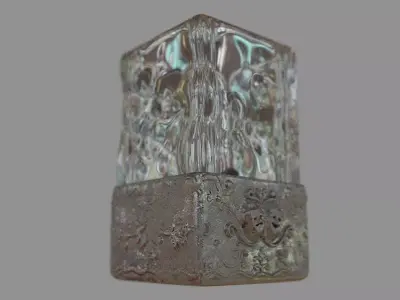 Shot Glass highpoly 3D model