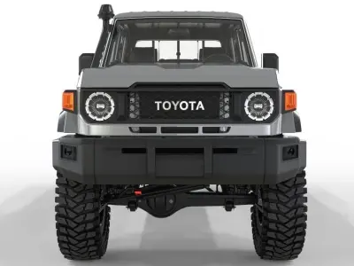 Generic Land Cruiser Serie 79 Double Cab 2024  3D model