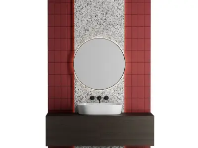 Bathroom Set 012 3D model