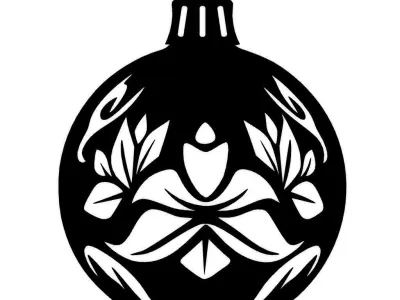 Christmas Ball Art 3D print model