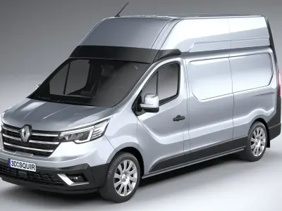 Renault Trafic Van L2H3 2021 3D model