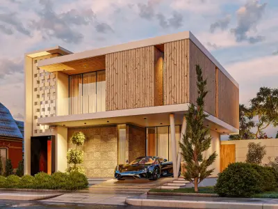 Modern House 3D model