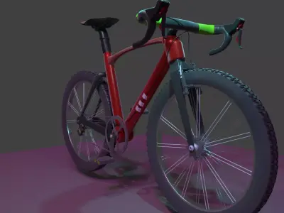 trek bicycle model 3D model