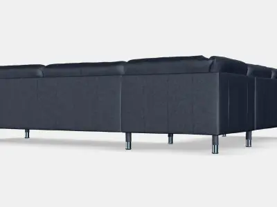LANDSKRONA Corner sofa 5-seat 1 Low-poly 3D model